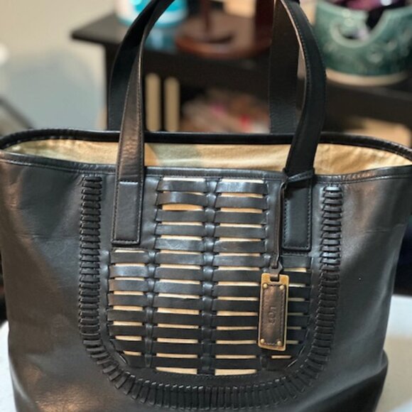 Ugg Leather Tote Bag - Picture 1 of 4